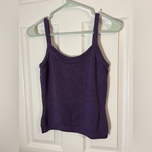 Ann Taylor Silk Blend Knit Tank - Picture 3 of 8